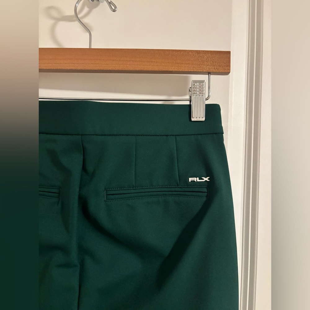 RLX RALPH LAUREN Eagle Nylon Stretch Pants Green Size 2 - Picture 9 of 13